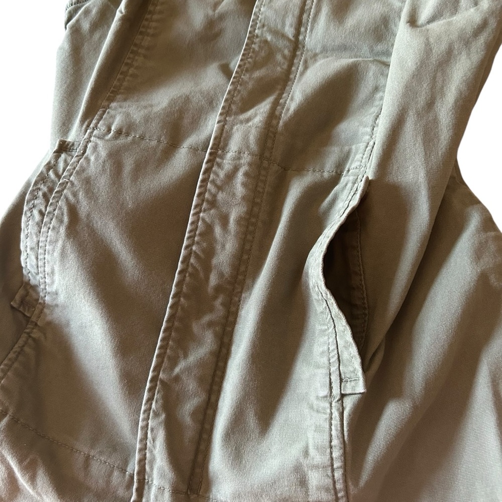 Cabi long vest jacket women's  sz small olive  army green festival militarycore - Picture 7 of 14